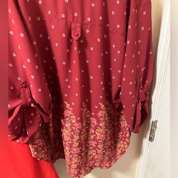 new w/o tag Torrid size 2 blouse - Picture 6 of 7